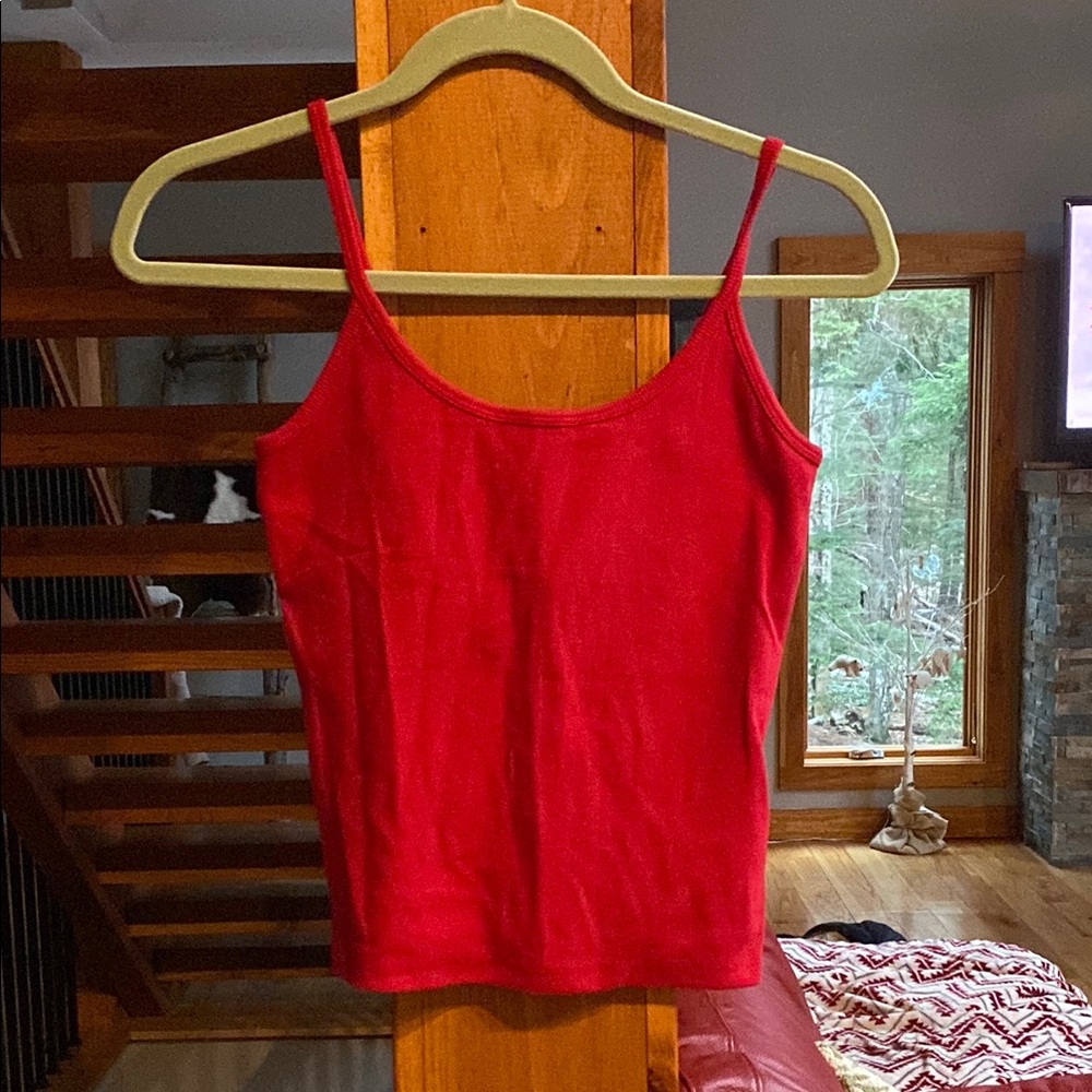 NWT Hollister Red Tank Top